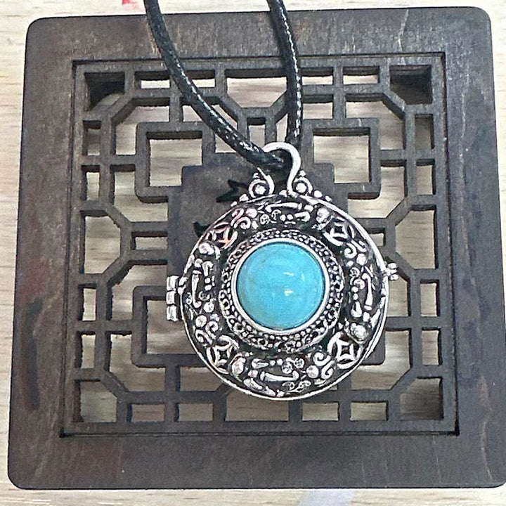 Collana di rame con Buddha Stones tibetane Pi Xiu Luck