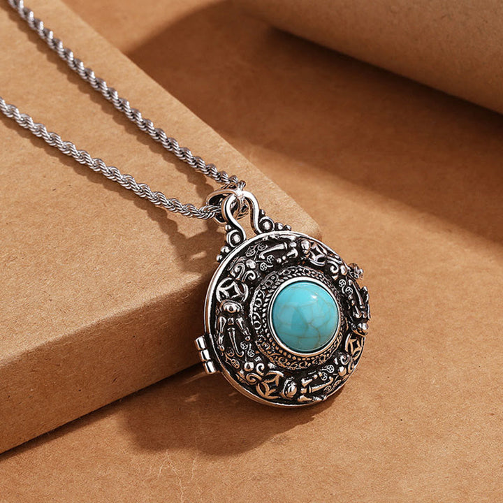 Collana di rame con Buddha Stones tibetane Pi Xiu Luck
