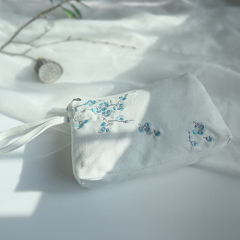 Portafoglio in Buddha Stones , ciliegio, gru, piccolo fiore di pesco, borsa per la spesa - image 22