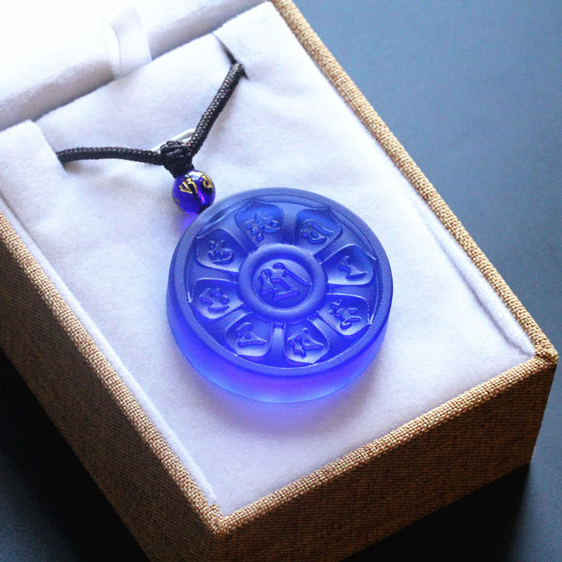 Collana di illuminazione del loto di Liuli Manjusri Buddha Stones