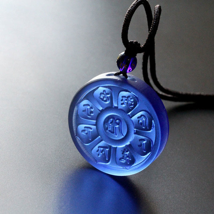 Collana di illuminazione del loto di Liuli Manjusri Buddha Stones