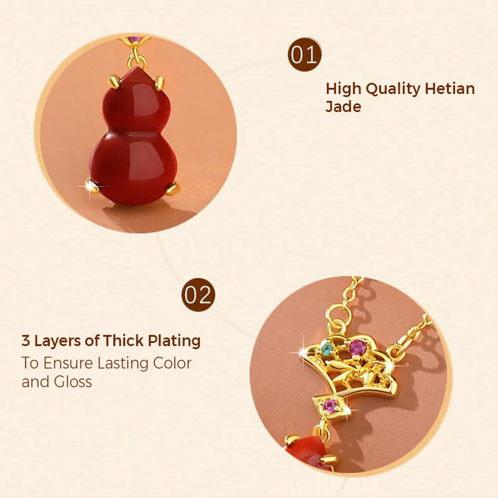 Buddha Stones Argento Sterling 925 Agata Rossa Zucca Nuvole di Buon Auspicio Fiducia Bracciale Collana Ciondolo Orecchini Set