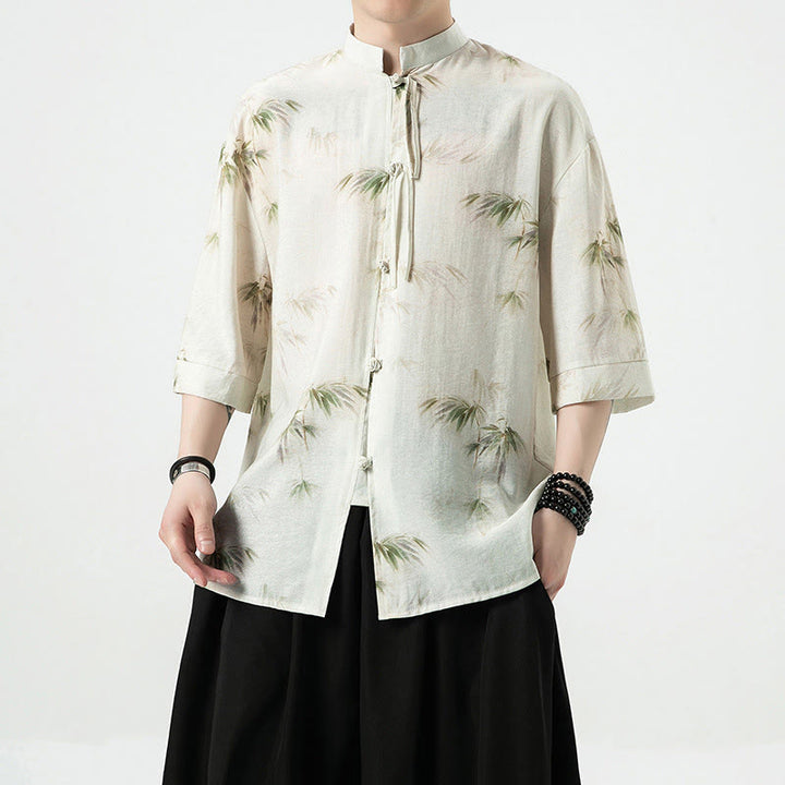 Maglietta da uomo a mezza manica con stampa di Buddha Stones - US/UK/AU46, EU56 (5XL)  - image 0