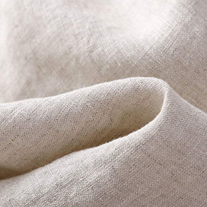 Pantaloni harem larghi con coulisse e tasche, motivo floreale in tinta unita con Buddha Stones - image 7