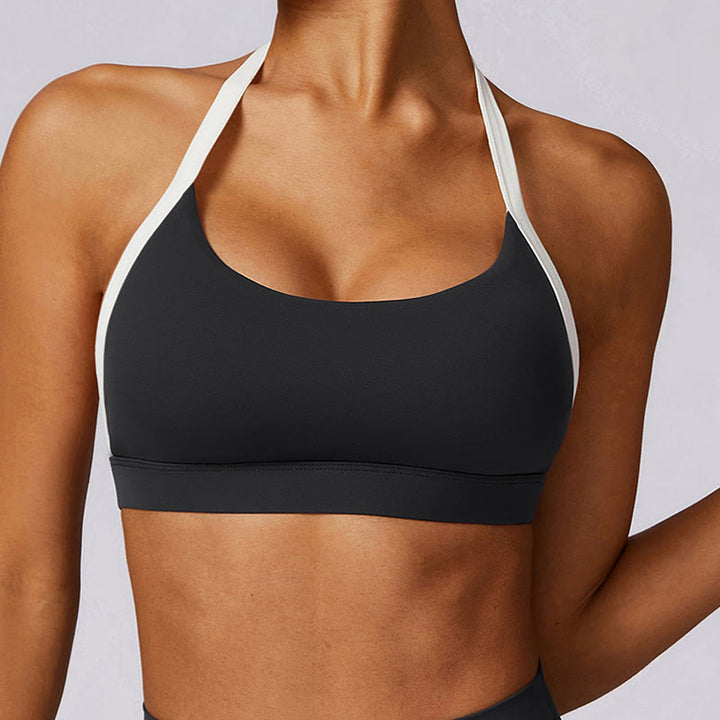 Buddha Stones reggiseno con scollo all'americana tinta unita, manica lunga, canotta corta, pantaloni, sport, fitness, palestra, yoga, outfit - image 23