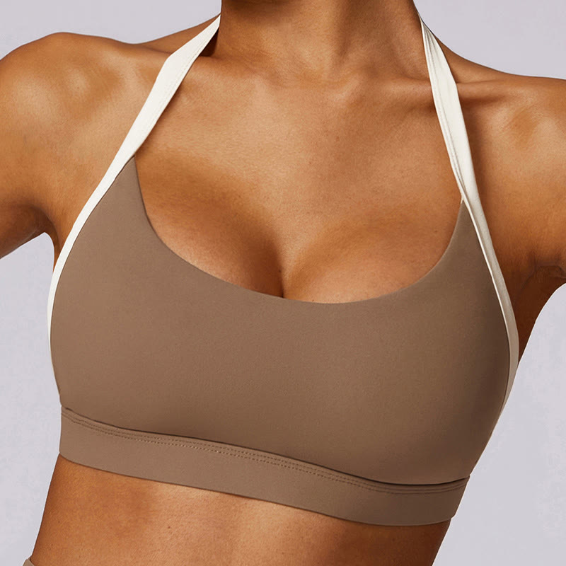 Buddha Stones reggiseno con scollo all'americana tinta unita, manica lunga, canotta corta, pantaloni, sport, fitness, palestra, yoga, outfit - image 40