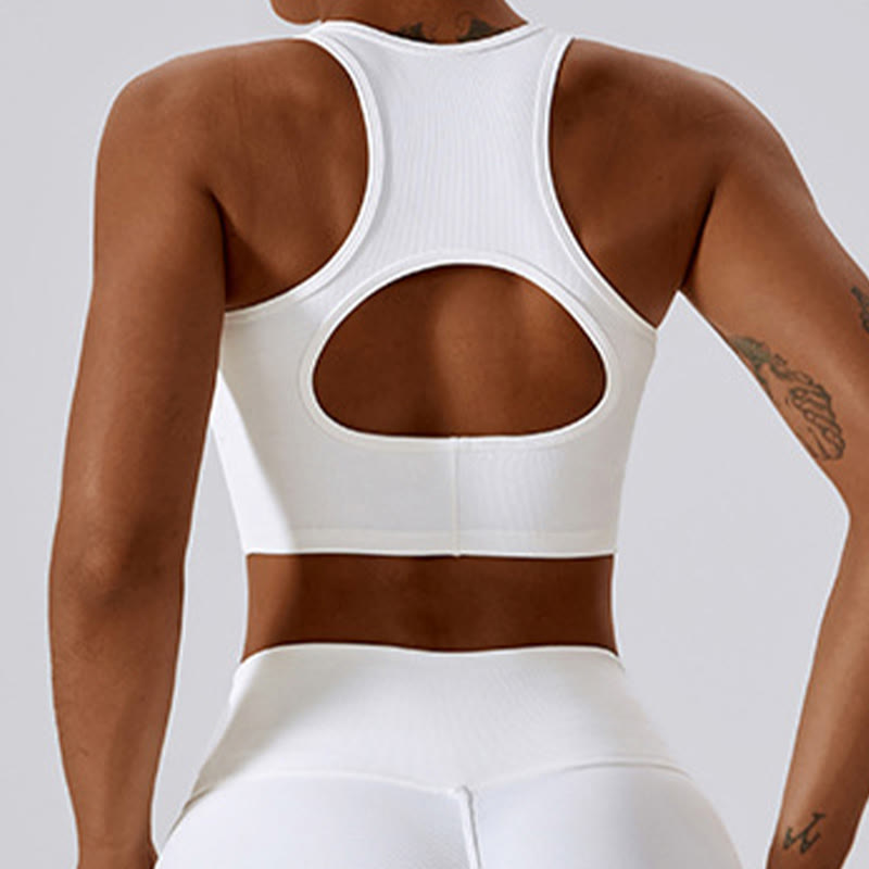 Canotta senza maniche Buddha Stones Crop Pantaloni svasati Sport Fitness Yoga - image 7