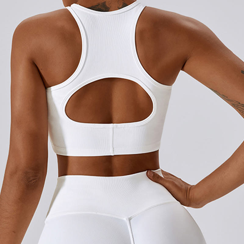 Canotta senza maniche Buddha Stones Crop Pantaloni svasati Sport Fitness Yoga