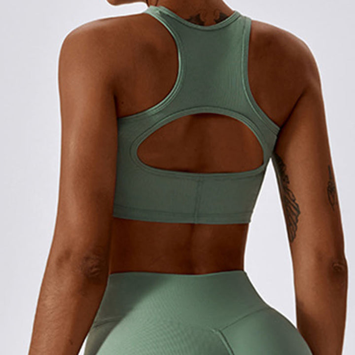 Canotta senza maniche Buddha Stones Crop Pantaloni svasati Sport Fitness Yoga