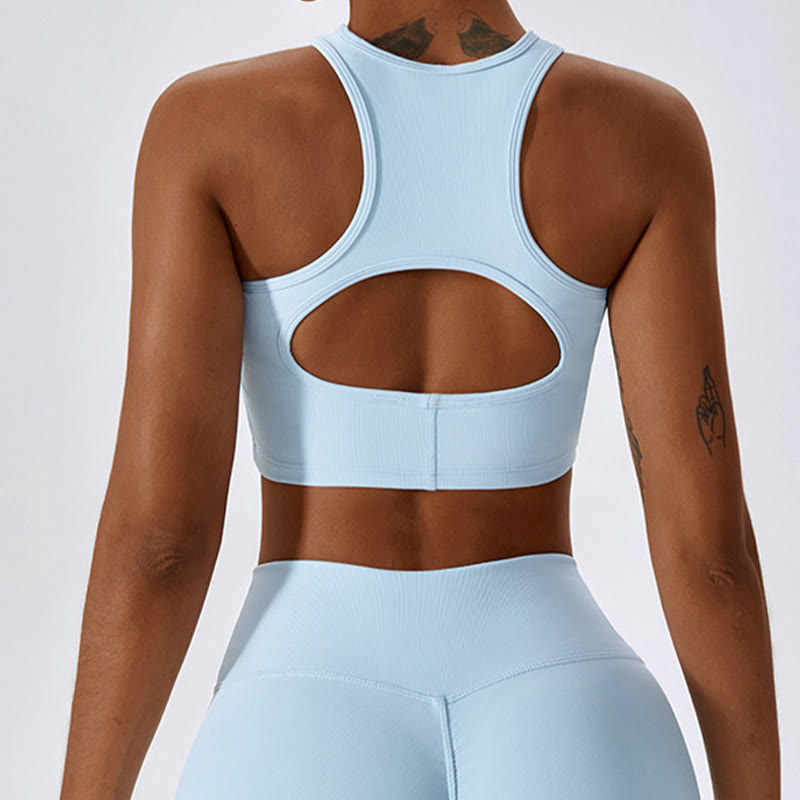 Canotta senza maniche Buddha Stones Crop Pantaloni svasati Sport Fitness Yoga