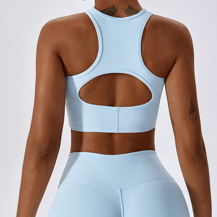 Canotta senza maniche Buddha Stones Crop Pantaloni svasati Sport Fitness Yoga