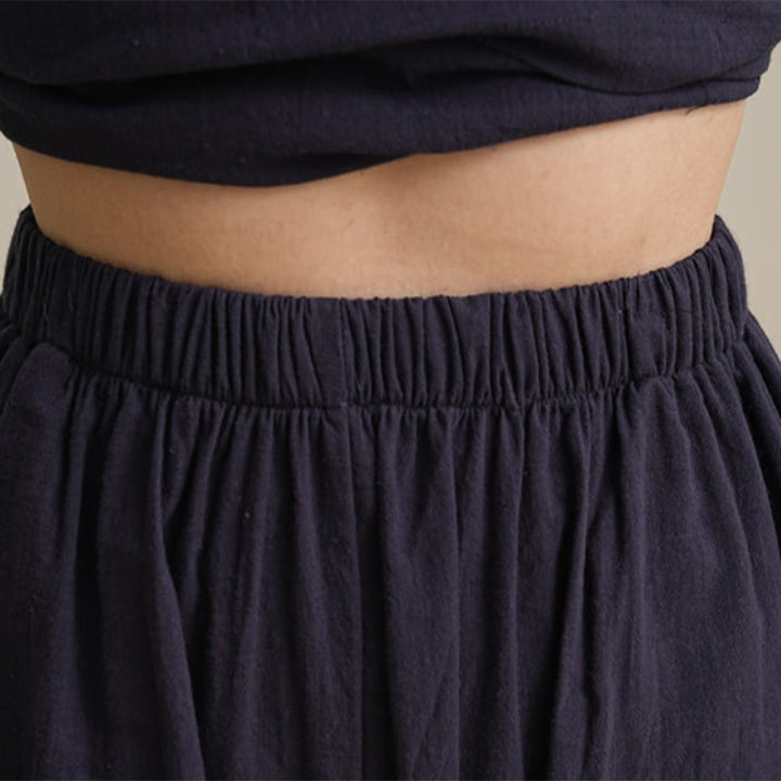 Completo da donna Buddha Stones 2 pezzi con maglietta a V a maniche a tre quarti e pantaloni, ideale per meditazione, zen e tai chi. - image 18