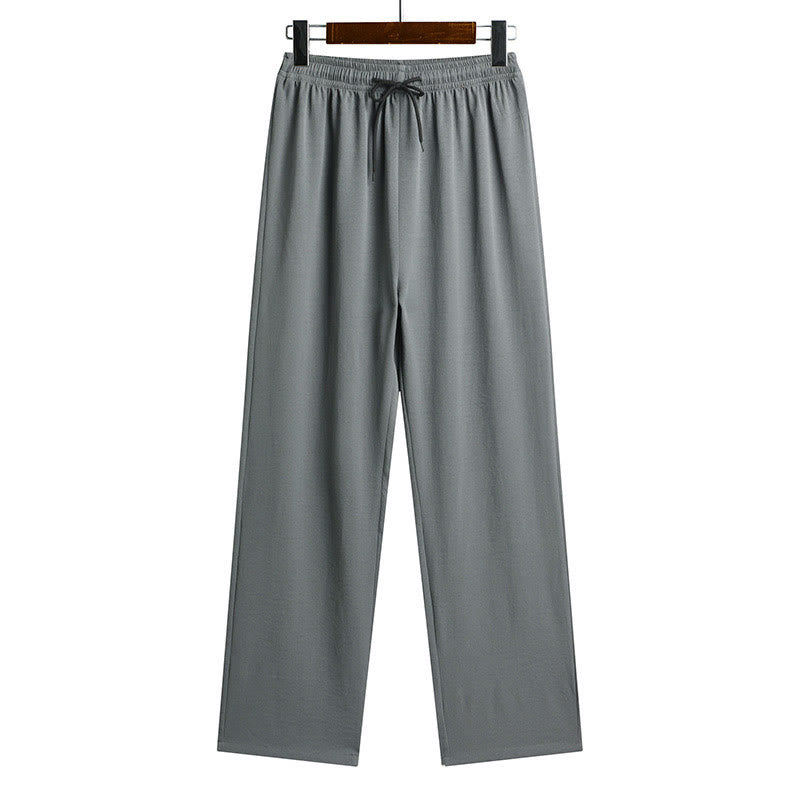 Buddha Stones Fu Character Tang Suit Hanfu Tradizionale Uniforme Manica Corta Top Pantaloni Abbigliamento Uomo Set - image 3