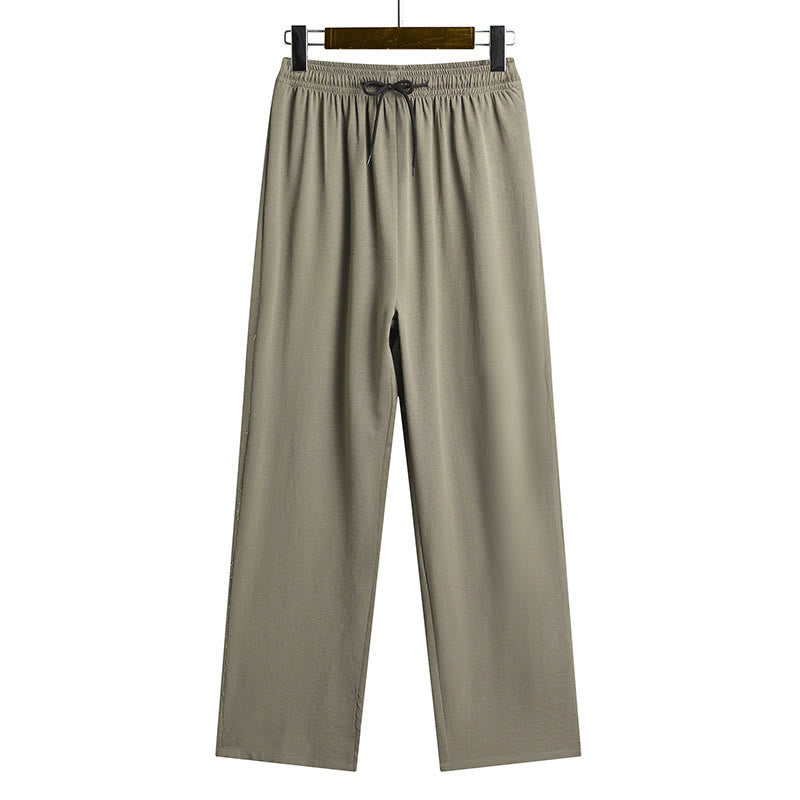 Buddha Stones Fu Character Tang Suit Hanfu Tradizionale Uniforme Manica Corta Top Pantaloni Abbigliamento Uomo Set - image 26