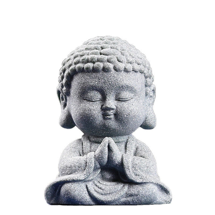 Buddha Stones Meditazione Preghiera del Buddha Compassione Serenità Decorazione della casa - image 11