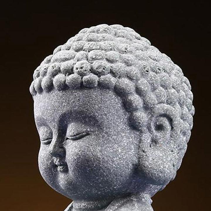 Buddha Stones Meditazione Preghiera del Buddha Compassione Serenità Decorazione della casa - image 7