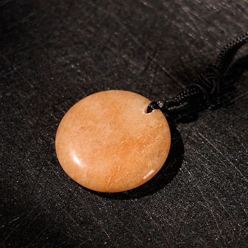 Buddha Stones Vari cristalli Ametista Occhio di tigre Avventurina verde Yin Yang Collana pendente spirituale