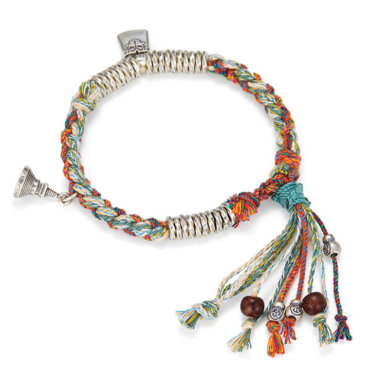 Braccialetto Buddha Stones in argento sterling 925 fatto a mano con protezione a più fili - image 3