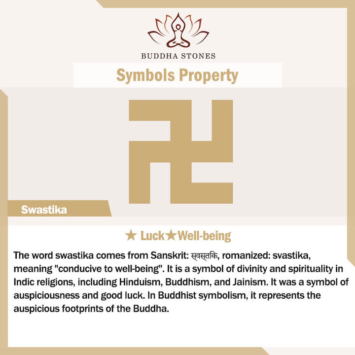Braccialetto della saggezza con fibbia a molla con svastica Buddha Stones Om Mani Padme Hum Pixiu