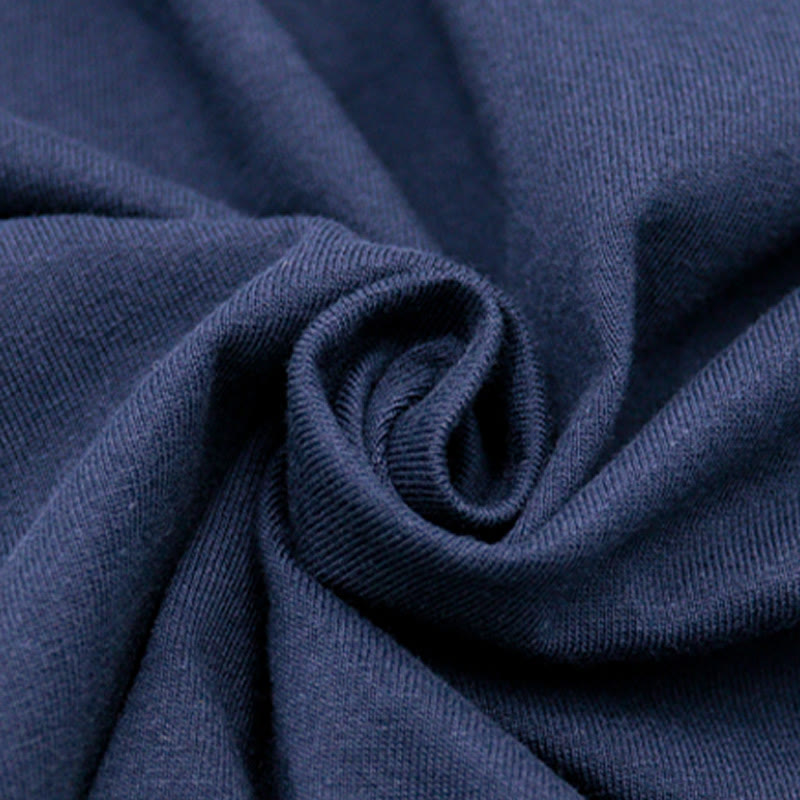 Buddha Stones Uomo Estate Girocollo Manica Corta Yin Yang Cotone T-Shirt - image 5