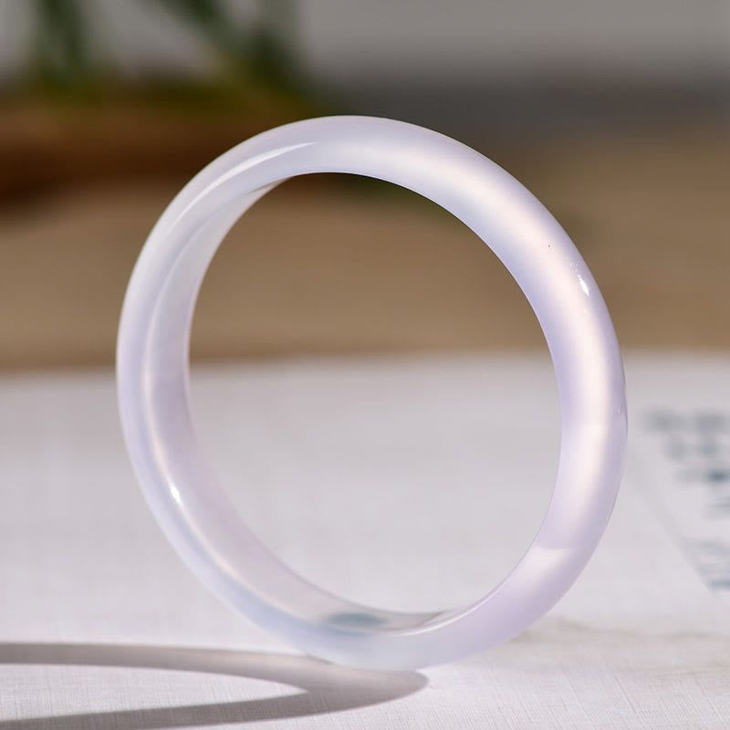 Braccialetto con energia positiva in calcedonio naturale Buddha Stones - image 2