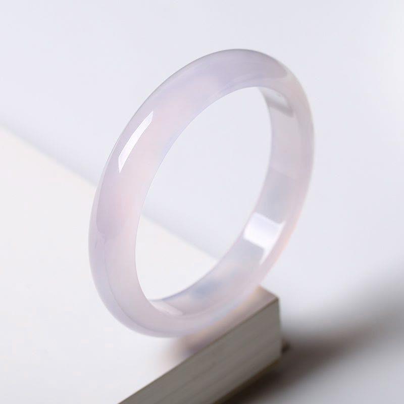 Braccialetto con energia positiva in calcedonio naturale Buddha Stones - image 1