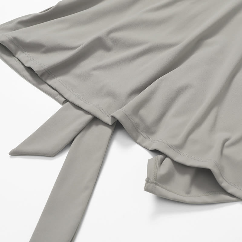 Abito sportivo da donna con lacci, stile tennis yoga, tinta unita , Buddha Stones - image 27