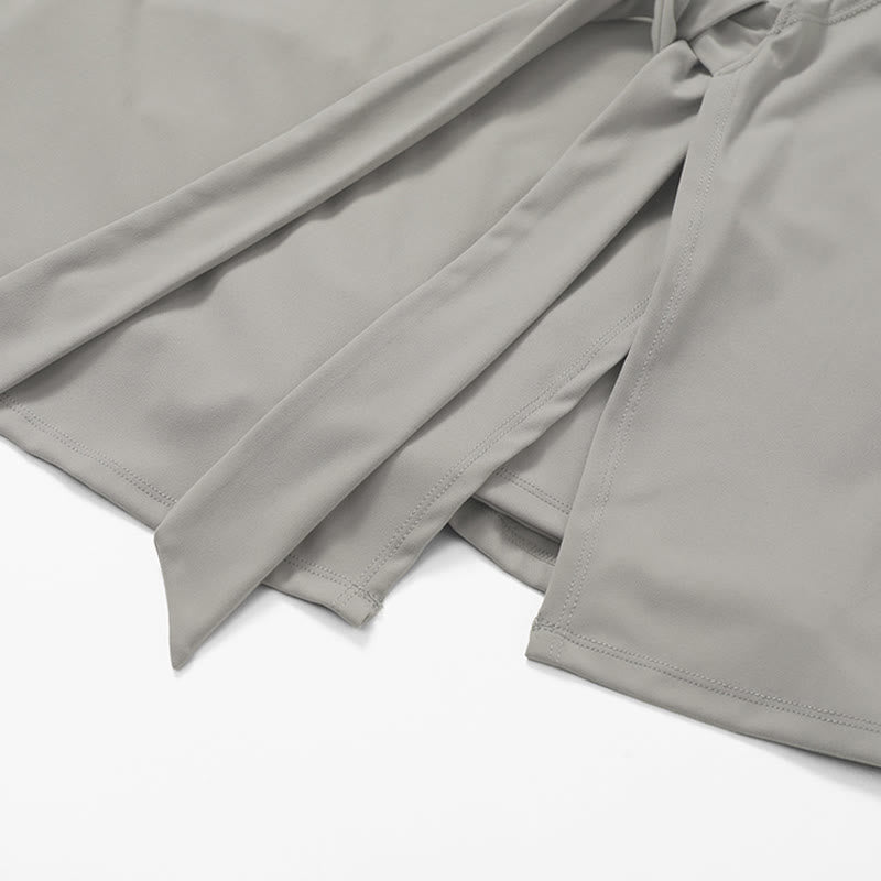 Abito sportivo da donna con lacci, stile tennis yoga, tinta unita , Buddha Stones - image 28