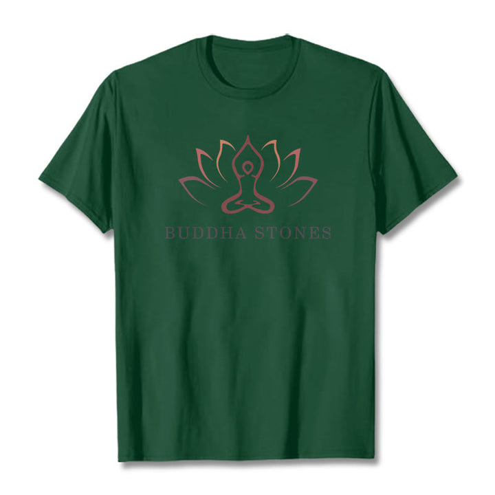 BUDDHA STONES Maglietta - Verde foresta - 2XL - image 10