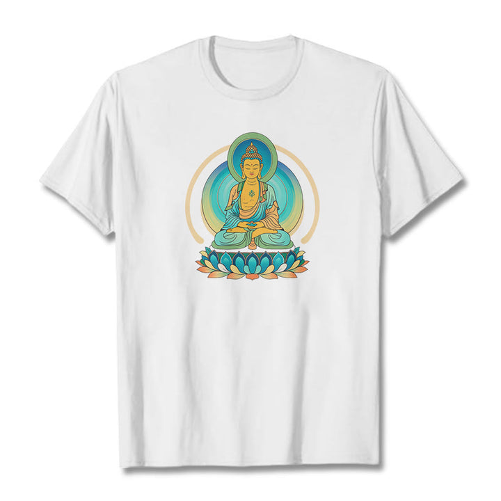 Maglietta Buddha Stones Lotus Buddha Tee - Bianco - 2XL - image 3