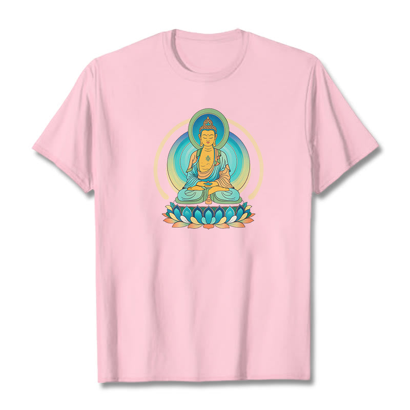 Maglietta Buddha Stones Lotus Buddha Tee - Rosa chiaro - 2XL - image 12