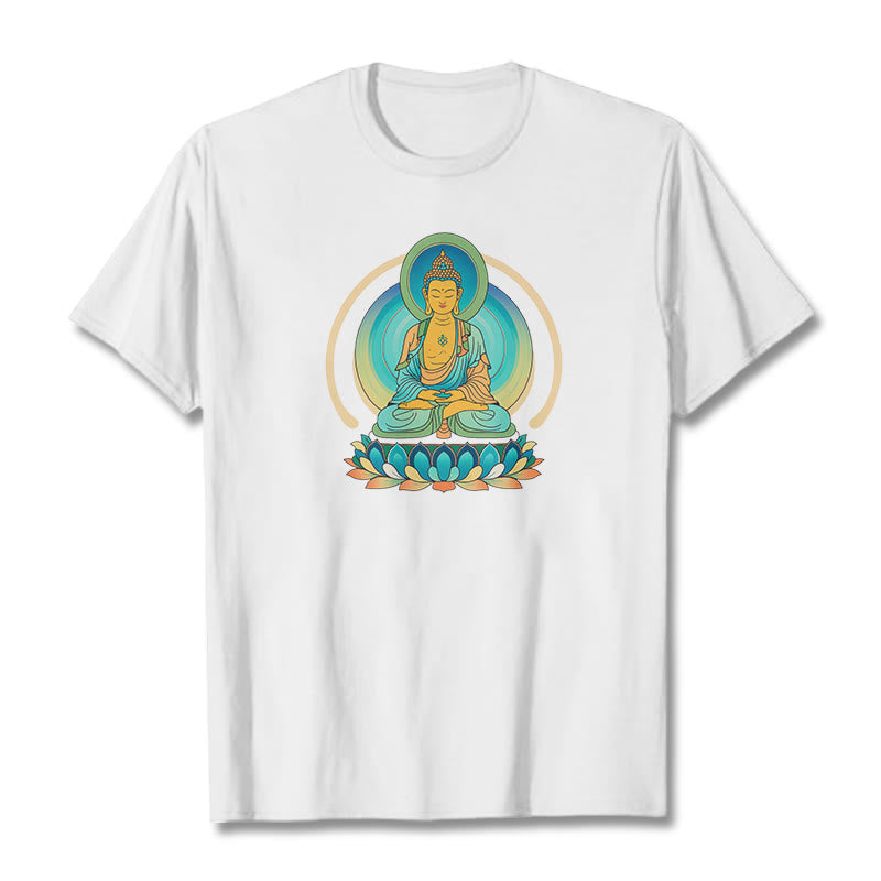Maglietta Buddha Stones Lotus Buddha Tee - Bianco - 2XL - image 2