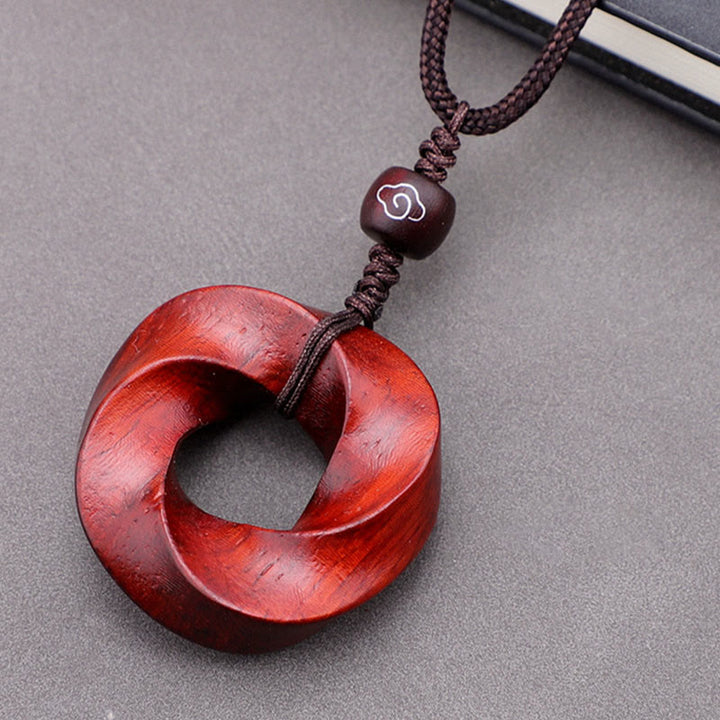 Collana con ciondolo di rilassamento con nuvole di buon auspicio Buddha Stones
