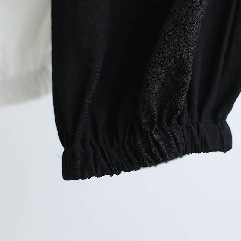 Buddha Stones 2 pezzi scollo a V da uomo manica lunga camicia top pantaloni meditazione zen tai chi cotone lino abbigliamento set - image 30