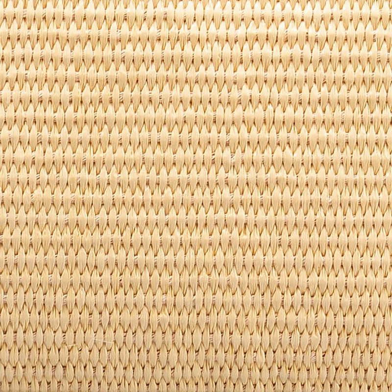 Borsa a tracolla con nappe, motivo : Buddha Stones Beach Geometry, in paglia intrecciata