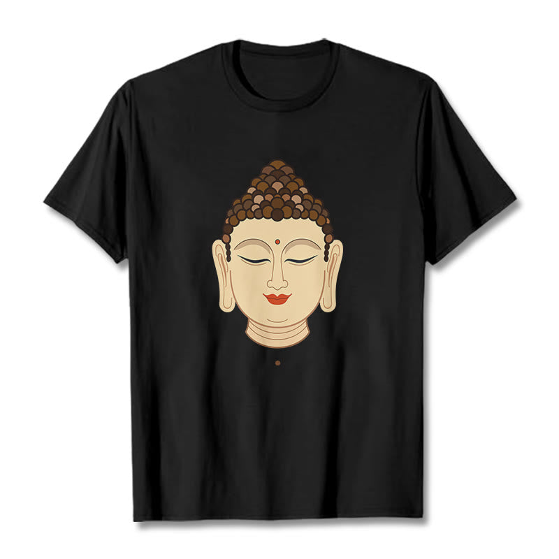 Maglietta Buddha Stones Meditazione Buddha Tee - Nero - 2XL - image 5