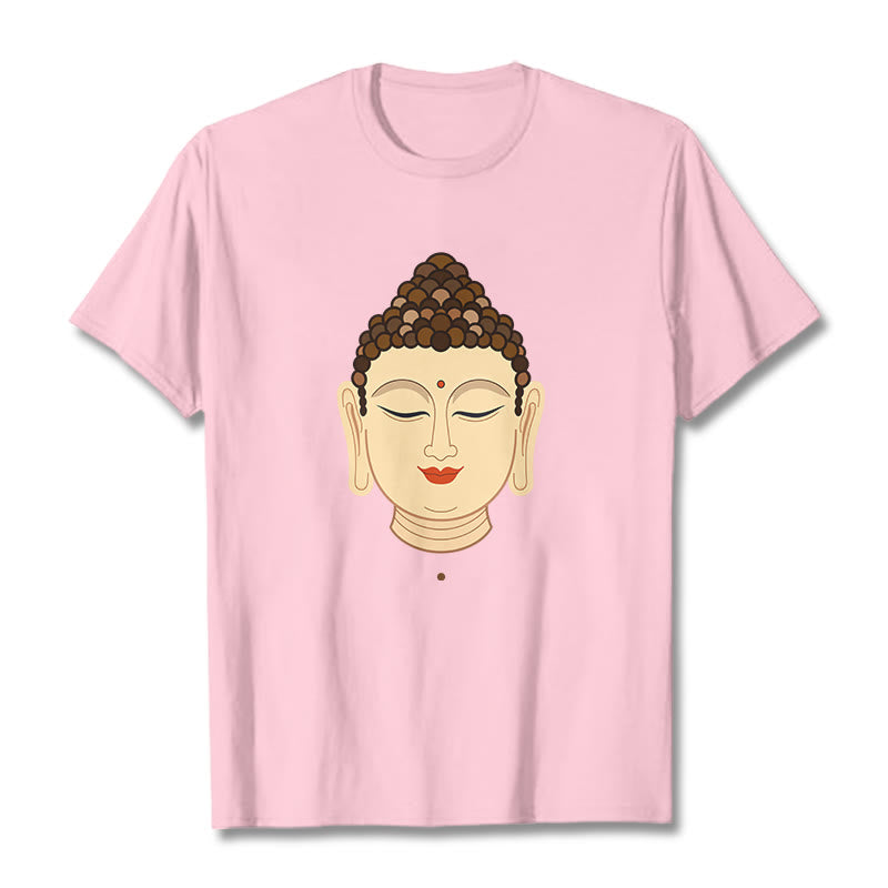 Maglietta Buddha Stones Meditazione Buddha Tee - Rosa chiaro - 2XL - image 11
