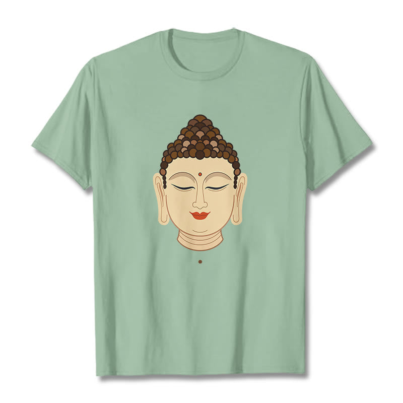 Maglietta Buddha Stones Meditazione Buddha Tee - PaleGreen - 2XL - image 14