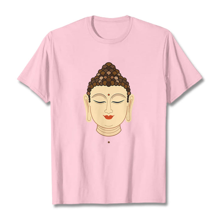 Maglietta Buddha Stones Meditazione Buddha Tee - LightPink - 2XL - image 12