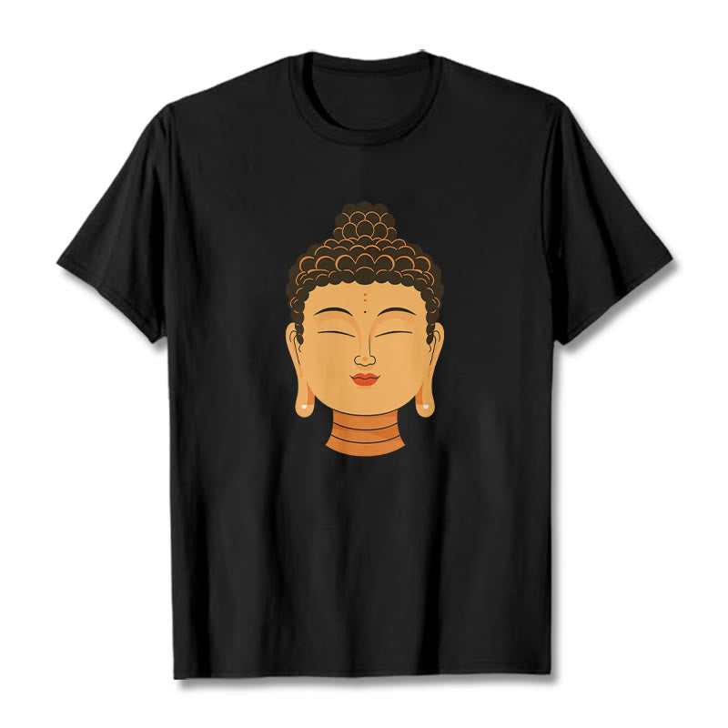 Buddha Stones Blessed Meditation Buddha Tee - Nero - 2XL - image 5