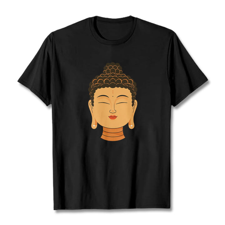Buddha Stones Blessed Meditation Buddha Tee - Nero - 2XL - image 5