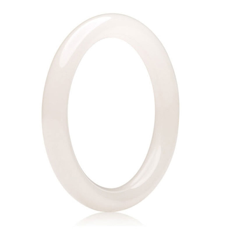 Braccialetto Buddha Stones Natural White Green Jade Luck Prosperity - image 8