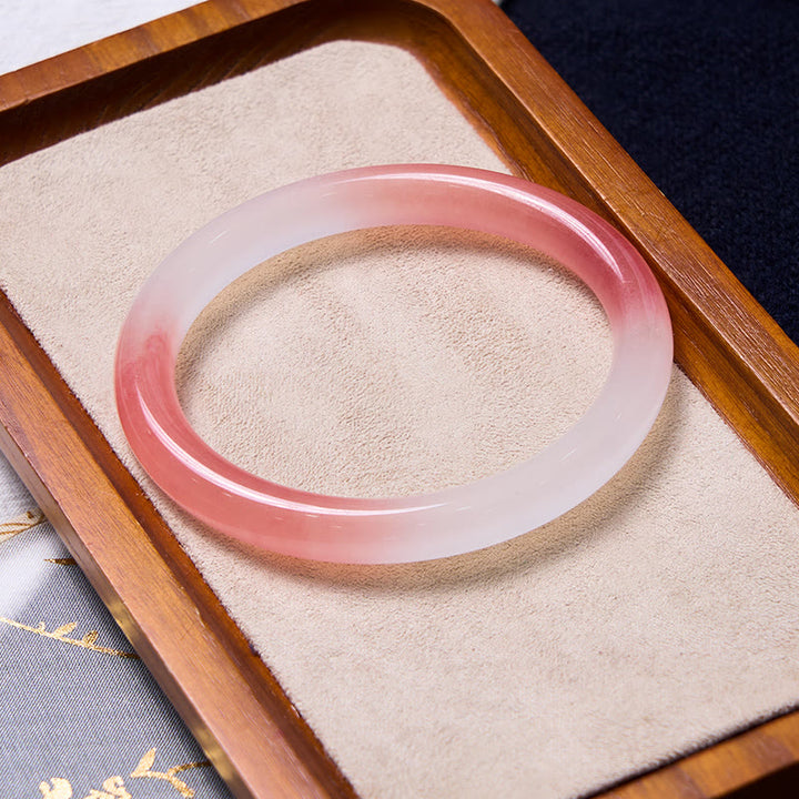 Buddha Stones che attraggono amore e protezione Bracciale rosa Bangle Bundle