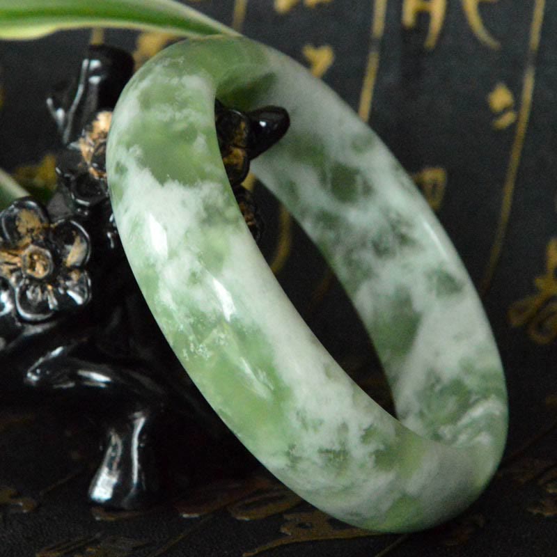 Braccialetto Buddha Stones Natural Jade Luck Prosperity