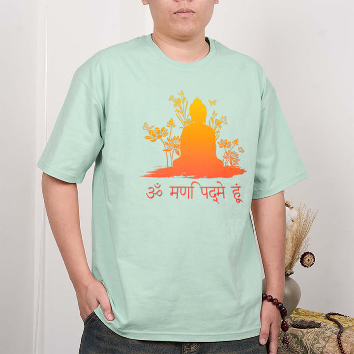 T-shirt Buddha Stones in sanscrito OM NAMAH SHIVAYA