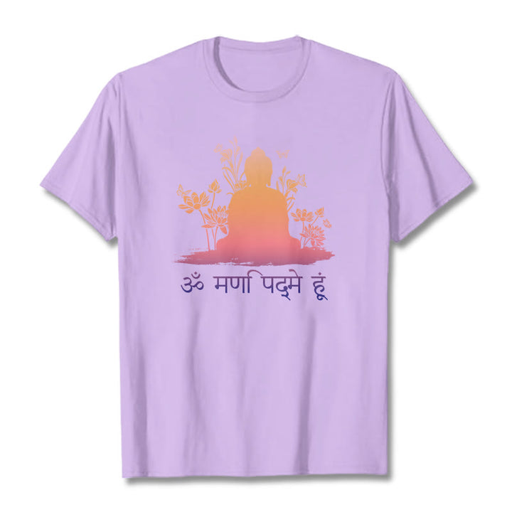 T-shirt Buddha Stones in sanscrito OM NAMAH SHIVAYA