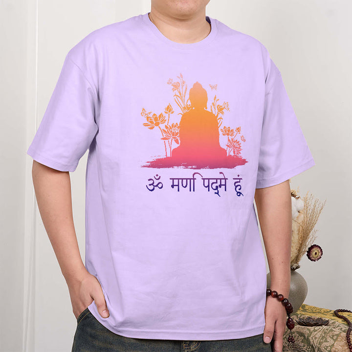 T-shirt Buddha Stones in sanscrito OM NAMAH SHIVAYA