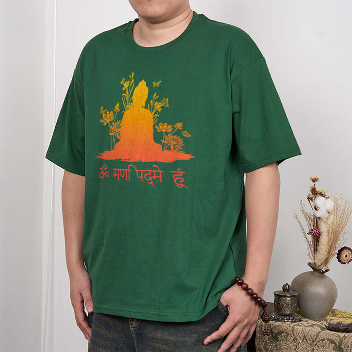 T-shirt Buddha Stones in sanscrito OM NAMAH SHIVAYA