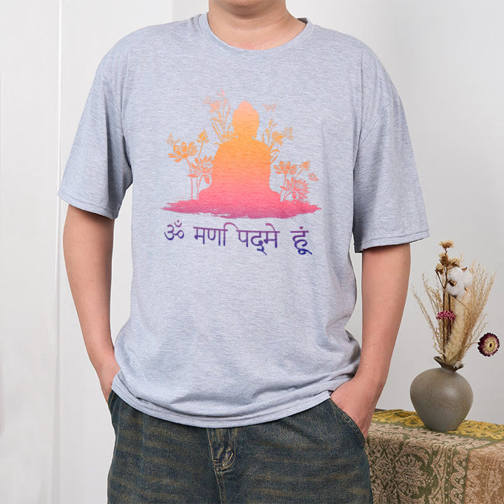 T-shirt Buddha Stones in sanscrito OM NAMAH SHIVAYA