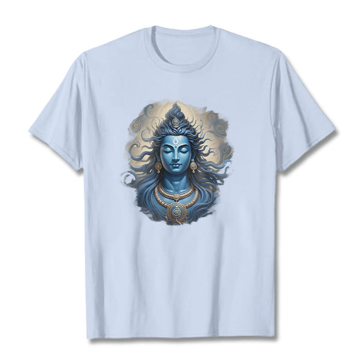 T-shirt Buddha Stones OM NAMAH SHIVAYA Buddha Tee - Ciano chiaro - 2XL - image 0